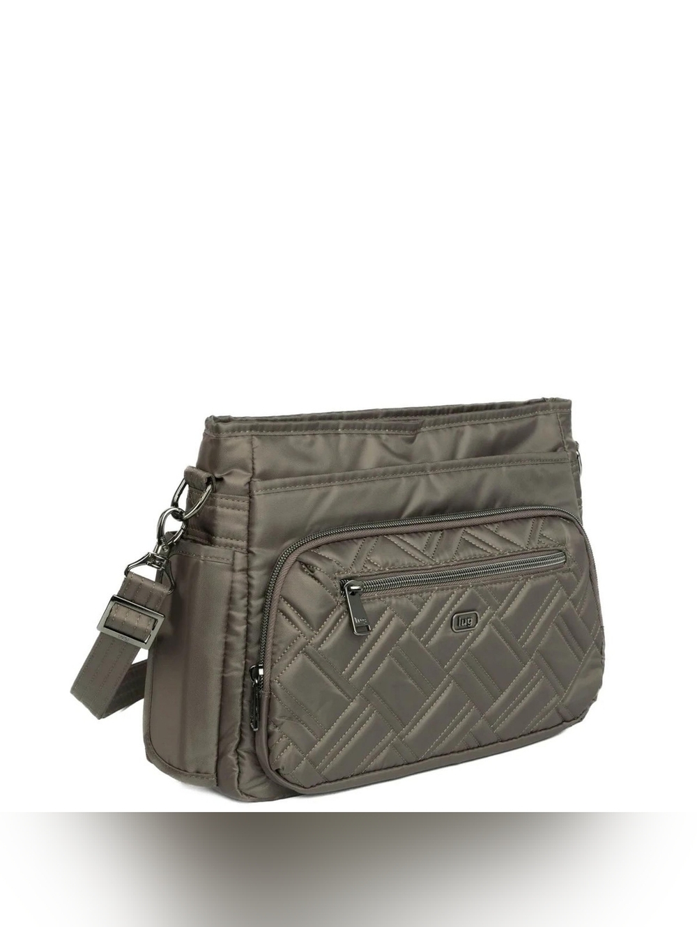 Lug Shimmy SE Crossbody Bag in Walnut Brown